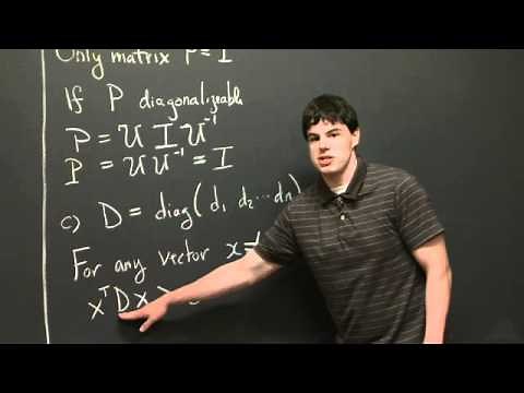 Symmetric Matrices and Positive Definiteness | MIT 18.06SC Linear Algebra, Fall 2011