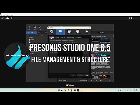 Studio One 6.5 | Song File Management & Structure | In Depth