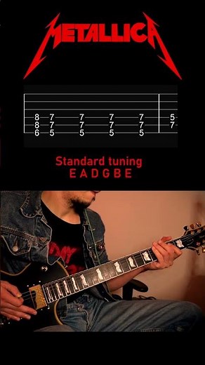 Metallica - Battery | Main Riff + TAB