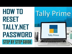 How to Reset Your Tally.NET Password in Very Easy Step 2025 | Tally Prime Latest Release