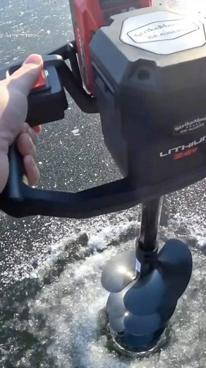 35K views · 135 reactions | Strikemaster 24v ice auger early ice fishing for landlock salmon #icefishing #fishalaska #fishing #outdoors #fish #alaskalife | Fishing with Charles | Facebook
