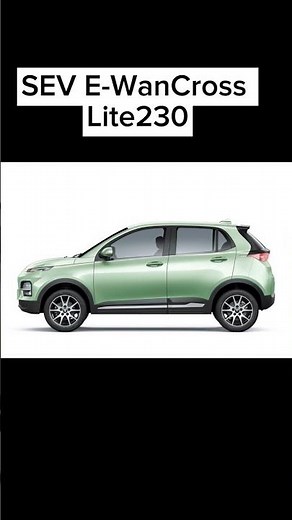 ¡Ahora este es el auto eléctrico más barato en México! | SEV E-Wan Cross Lite 230.