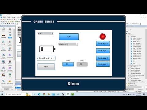 Kinco DTools Timer #hmi #plc