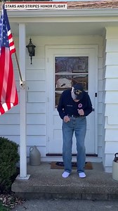 2.2M views · 2.2K reactions | "97 yr old dancing #WWII #Navy pilot Chuck is back!" -Stars and Stripes Honor Flight | The National Desk - TND | Facebook
