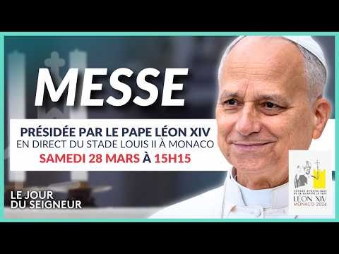 #Monaco : Messe présidée par le pape Léon XIV au Stade Louis II