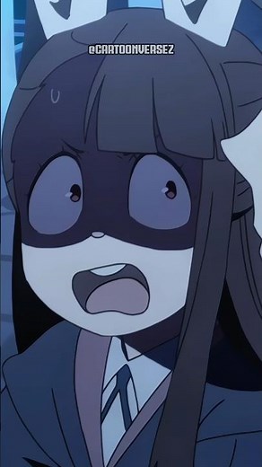Akko tries to demonstrate magic to Andrew 😂 - Little Witch Academia #shorts #anime