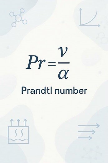 Prandtl Number Explained! 🔬 #Shorts