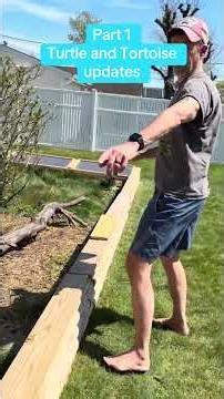 Tour around the yard checking out the turtle and tortoise enclosures and plans for more builds