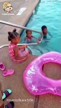 Pool Patrol Karen Demands Papers From Swimming Kids