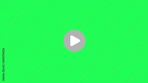 play and stop button animation, hand cursor animation, play button, stop button
