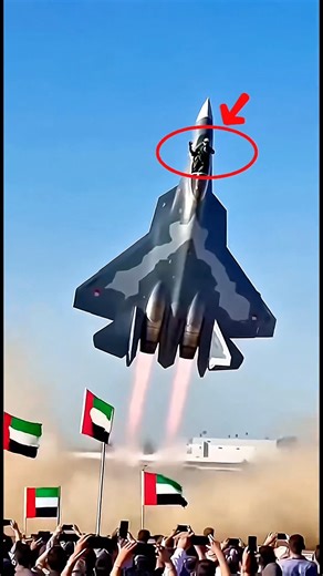 Fighter Jet Shocks the Crowd in Vertical Takeoff 🇺🇸🔥