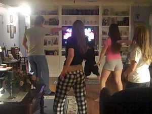 Just Dance WII "a little less conversation"