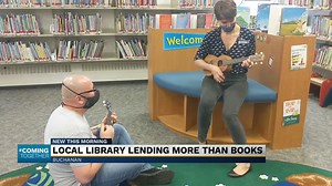 Local library lending more than books