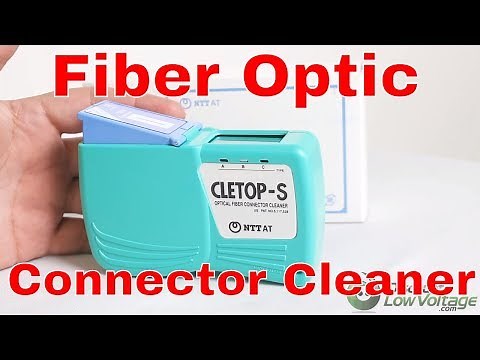 CLETOP-S Series Fiber Optic Connector Cleaner