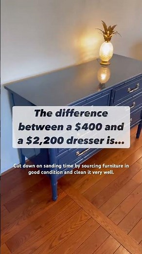 Tips for painting high gloss furniture