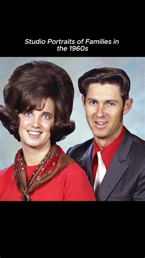 Studio portraits were very popular in the 1960s and served as an important way for families to capture special moments together. Before digital cameras and smartphones, visiting a professional photography studio was often the best way to get high-quality photographs. Families would dress in their best clothes and pose carefully under bright studio lights while the photographer arranged everyone in a neat and formal composition. These portraits were usually printed, framed, or kept in family albu