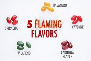 BeanBoozled Fiery Five Spinner Gift Box: A collection of super-hot jelly beans.