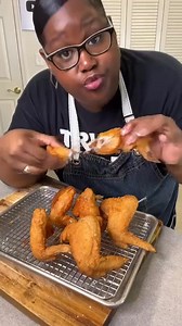 Battered Fried Chicken. 7 whole chicken wings 1 tbs Lawry’s seasoned salt 2 tsp onion powder 2 tsp garlic powder Black pepper 1 cup self-rising flour 2/3 cup cool water Any neutral oil for deep frying l.e. canola, Peanut or vegetable *even though the seasoned salt has garlic and onion powder, the recipe needs more | So Yummy