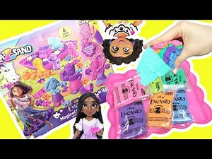 Disney Encanto Magical Sand Playset at Madrigal House with Mirabel, Luisa, Isabela Dolls