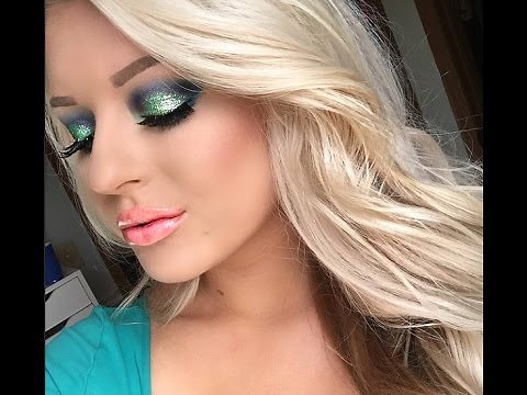 Mermaid Eyes Makeup Tutorial | Collab with Megan Mctaggart