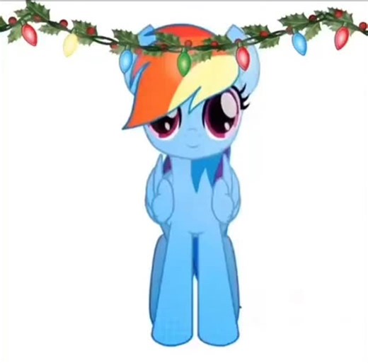 🌩🌈DashieDash77🌈🌩 on Instagram: "Jingle Bells by Rainbow Dash #mlp #mlpfandom #mlpmeme"