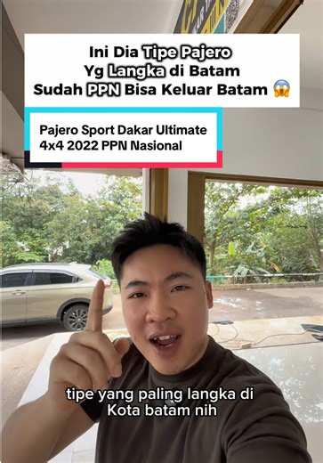 Pajero Sport Dakar Ultimate 4x4 2022 Sudah bisa keluar Batam! 🤯 Kondisi siap touring, siap trabas, siap bawa pulang! #pajerosport #pajero #4x4 #offroad #batam
