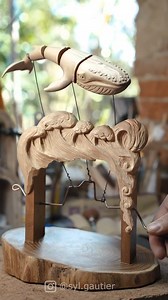 224K views · 6.8K reactions | As if undulating in the waves... the incredibly inspiring sculptures of Sylvain GAUTIER @syl.gautier take us to the sea. #beautifulbizarre #contemporaryart #surrealart #artcollectors #artmagazine #artinspo #woodsculpture #sculptures #marinelife | Beautiful Bizarre Magazine | Facebook