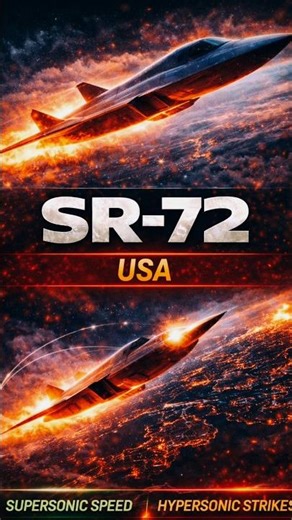 SR-72: America’s Hypersonic Aircraft Explained! 😱 #shorts #usairforce