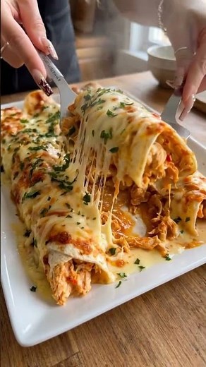 Creamy Chicken Enchilada Bake | Cheesy Mexican-Inspired Dinner Recipe
