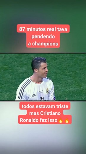 1.4M views · 61K reactions | Um dos momentos insano no futebol, em que Real Madrid C.F. pedia dia do Atlético de Madrid . Mais o Cristiano Ronaldo como sempre manteu a sua vontade de vencer e o Sergio Ramos fez o golo de empate nos últimos minutos. Me conta no comentário quem levou e foi que ano da UEFA Champions League ! | Futebol Top XXI | Facebook