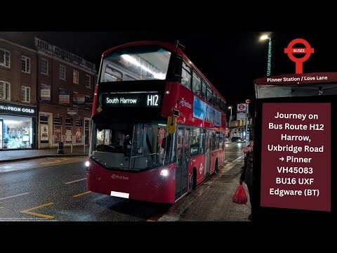 *Refurbished + Decent Ride* Journey on Bus Route H12 (34805 | BU16 UXN) [1/2]