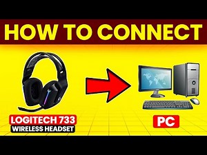 How To Connect Logitech G733 Wireless Headset To PC (Setup/Use Logitech G733 Wireless Headset To PC)