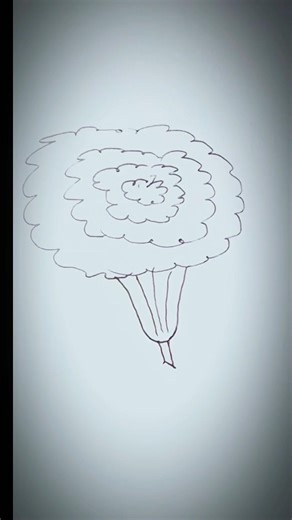 easy drow flower 🌷🌷🌷🌷 #drawing #easyartlover #art #easydrawing
