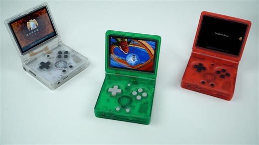 安伯尼克ANBERNIC RG 35XXSP新增绿透，红透，白透新配色