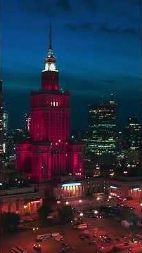 Warsaw City, Poland 🇵🇱 by Drone: 4K Video Ultra HD [HDR]