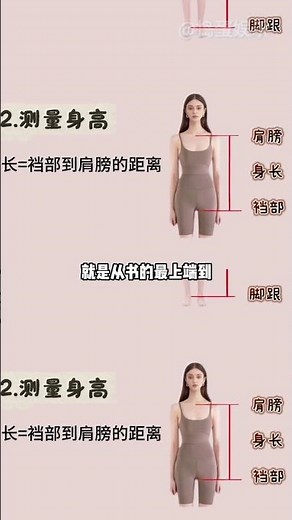 如何计算自己的比例？！#身材比例 #五五分 #三七分