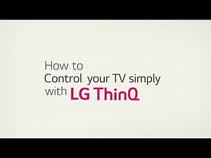 2020 LG AI TV l How to Control your TV simply with LG ThinQ
