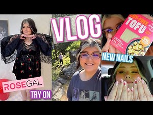 Rosegal Try On Haul, New Nails, Nature Walks & More