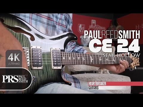 PRS CE 24 Semi Hollow Trampas Green