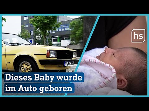 Spektakuläre Geburt auf dem Parkplatz | hessenschau