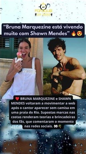 🚨 O detalhe em Shawn Mendes que fez a web voltar a falar de Bruna Marquezine #brunamarquezine