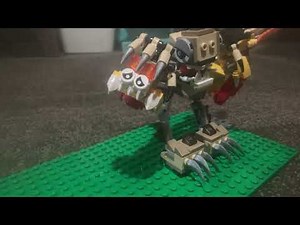 SpongeBob SquarePants “Gorilla rips SpongeBob in two” Recreated in stop motion by using Lego Mixels