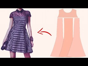 How To sew a Dress Using A Sewing Pattern | Vogue V1484
