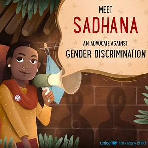 150 reactions · 20 shares | Gender discrimination is still prevalent in most homes in India and if unchecked, this often puts girls at risk of gender-based violence and impacts their mental well-being. Call Childline on 1098 for information or support. #16Days | UNICEF India | Facebook