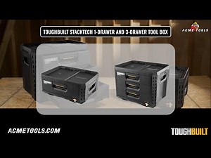 NEW ToughBuilt StackTech Drawer Boxes: See the BEST Features Now!