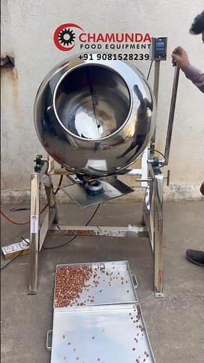 roasting machine | peanut roaster machine | coating pan | #roastingmachine #nutroastingmachines