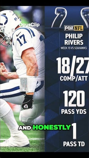 Philip Rivers’ Return Was WAY Better Than Anyone Expected