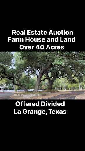 #texasrealestate #lagrange #texas #auctioneer #farmhouse #acreageforsale #naapro #auctionswork #auctionsale #houstontx #austintx #auctions | Myers Jackson America's Auctioneer