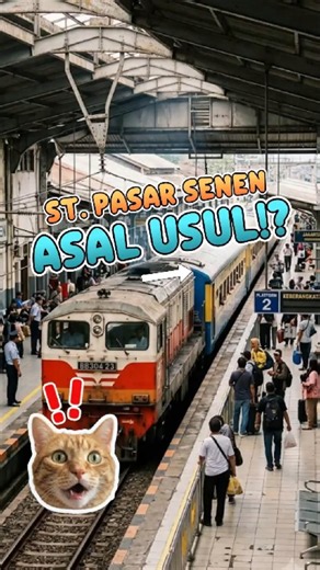 Little-Known Facts About Pasar Senen Station 😳