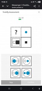 Given the pattern in the diagram, determine the missing element... | Filo